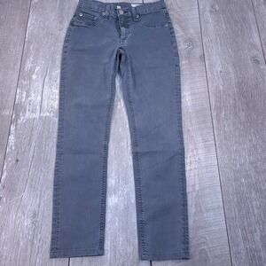 rag & bone Jeans Women's 27 Legging Capri Faded Gray Denim Low Rise Stretch